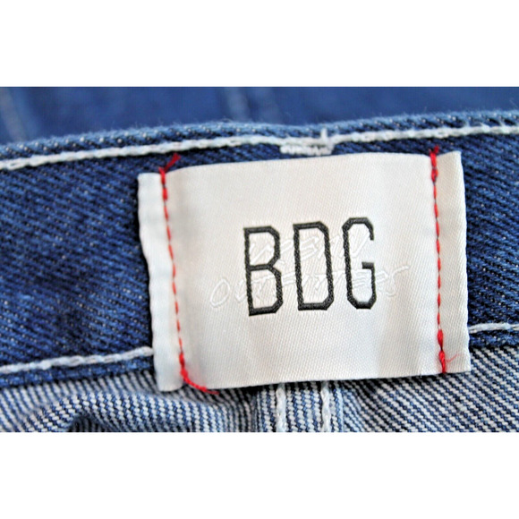 BDG Jeans Urban Outfitters Cowboy Womens size 28 Blue Denim High Rise Pockets - Picture 7 of 10